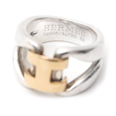 h ring hermes|authentic hermes rings.